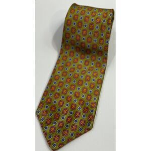 Robert Talbott Best of‎ Class Silk Tie 60x3.5 Floral Multicolor Made in USA EUC